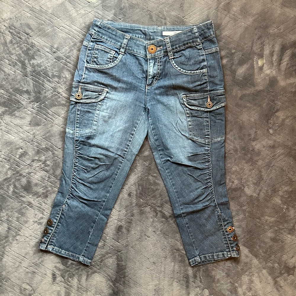 Dkny cropped jeans